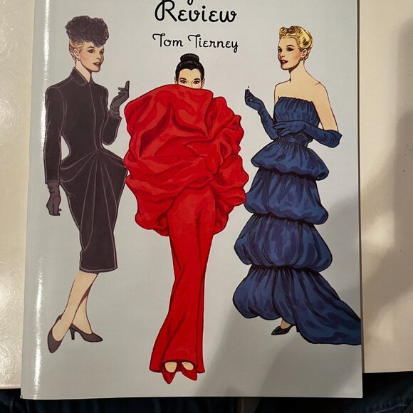 Balenciaga Fashion Review Paper Dolls by Tom Tierney (2000‎ Dover Publications) - Picture 2 of 10